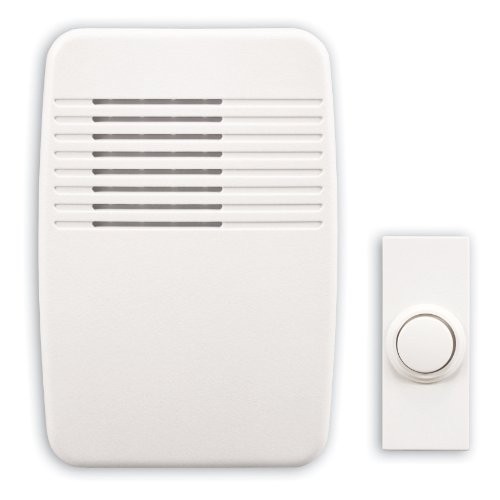 Heath/Zenith SL-7366-02 Wireless Plug-In Door Chime Kit with Molde...
