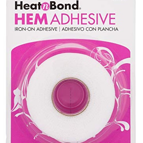 HeatnBond Hem Iron-On Adhesive, Super Weight, 3/4 Inch x 8 Yards