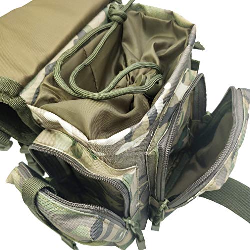 Hebetag Tactical Waist Pack Fishing Sling Shoulder Bag for Men Wom...