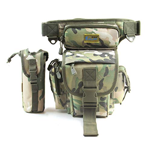 Hebetag Tactical Waist Pack Fishing Sling Shoulder Bag for Men Wom...