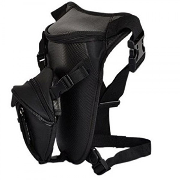 Tactical Motorcycle Drop Leg Bag Thigh Pack for Men Women Multi-Pu...