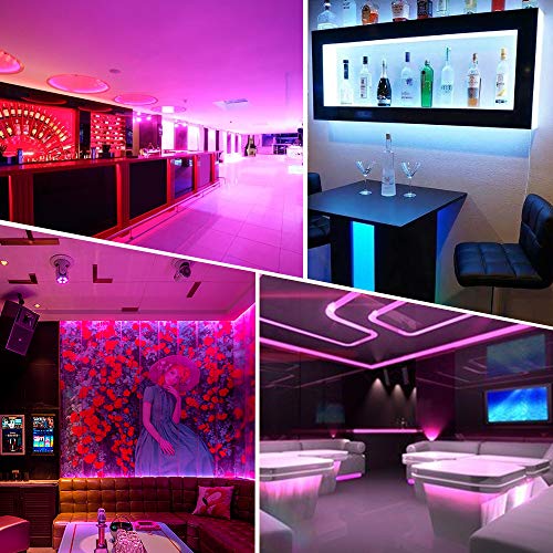 150ft LED Strip Lights, Hedynshine RGB Color Changing by 40key Rem...
