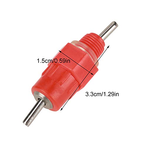 HEEPDD 50Pcs Automatic Water Nipple Drinker Waterer Feeder Poultry...