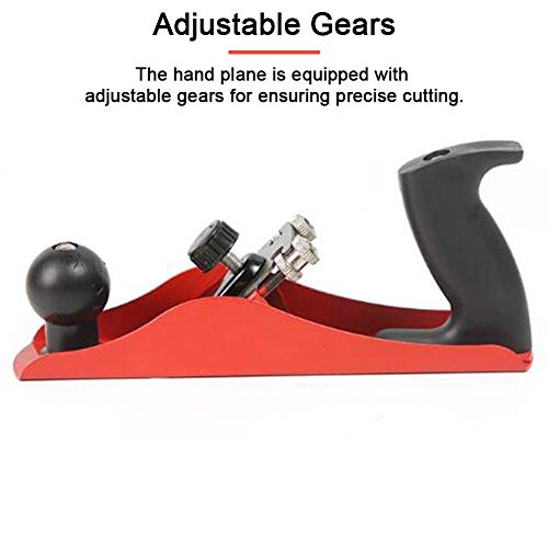 Woodworking Hand Plane Adjustable Smooth Bench Planer with Anti-Ru...