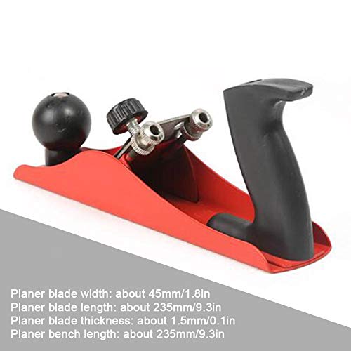 Woodworking Hand Plane Adjustable Smooth Bench Planer with Anti-Ru...