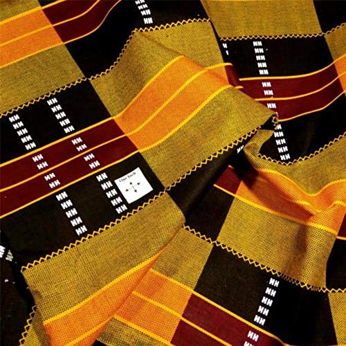 African Kente Fabric Print #2- Serengeti Fabric 6 Yards Ankara K...