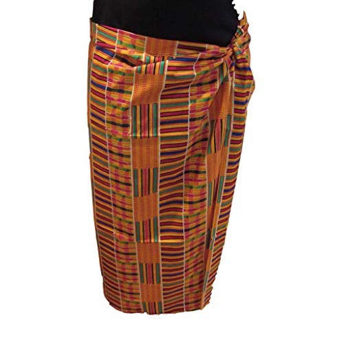 African Kente Print #3- Serengeti Fabric 1 Yard Kente African Pr...