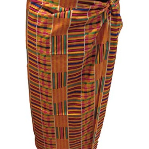 African Kente Print #3- Serengeti Fabric 1 Yard Kente African Pr...