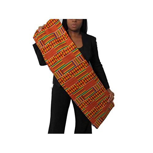 African Kente Print #3- Serengeti Fabric 1 Yard Kente African Pr...