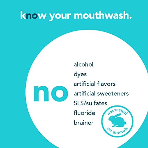 Hello Peace Out Plaque, Antigingivitis Alcohol Free Mouthwash, Nat...