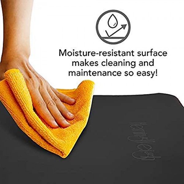 HemingWeigh 1 inch Thick Yoga Mat, Extra Thick, Non Slip Exercise ...