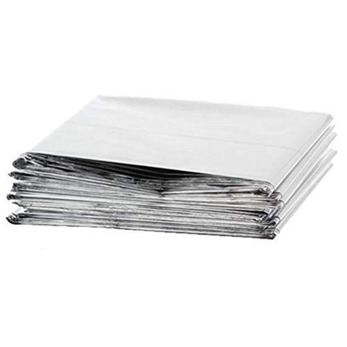 Hemoton High Silver Reflective Mylar Film Foil Sheet for Garden Gr...