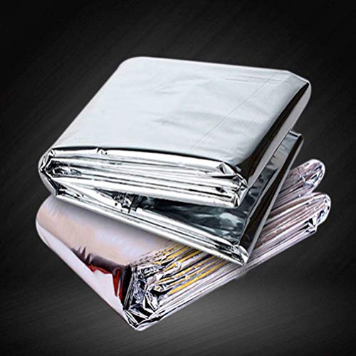 Hemoton High Silver Reflective Mylar Film Foil Sheet for Garden Gr...