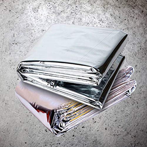 Hemoton High Silver Reflective Mylar Film Foil Sheet for Garden Gr...