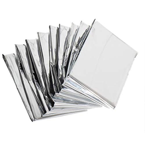 Hemoton High Silver Reflective Mylar Film Foil Sheet for Garden Gr...