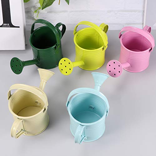 Hemoton Metal Watering Can, 5pcs Simple Kids Watering Can, Childre...