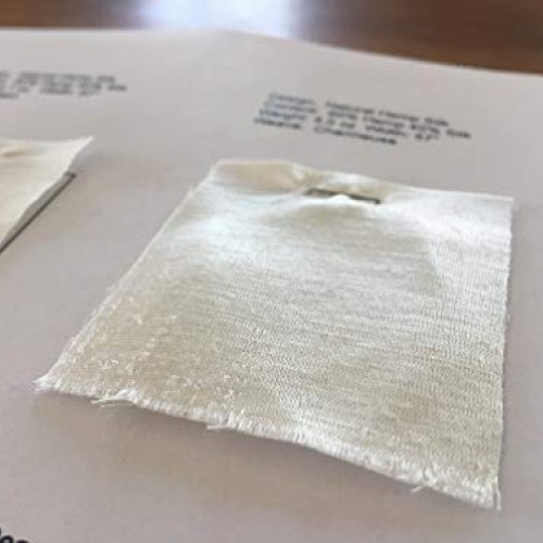 60% Hemp 40% Silk Blended Fabric by The Yard 57 inch, Natural - 5...