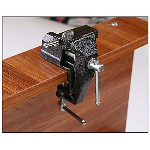 HENGDA Mini Table Clamp Small Bench Vice New upgraded cast iron ma...