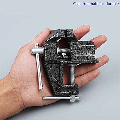 HENGDA Mini Table Clamp Small Bench Vice New upgraded cast iron ma...