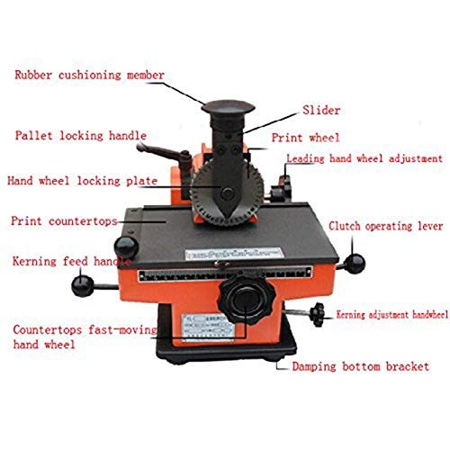 Hengwei New Edition Semi-Automatic Embosser Nameplate Metal Label ...