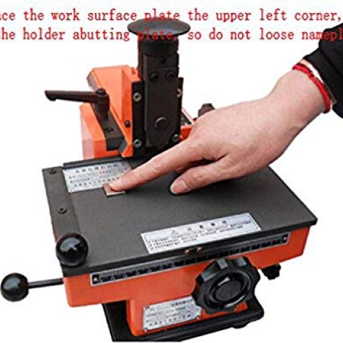 Hengwei New Edition Semi-Automatic Embosser Nameplate Metal Label ...