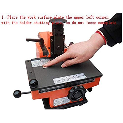 Hengwei New Edition Semi-Automatic Embosser Nameplate Metal Label ...