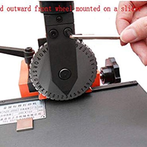 Hengwei New Edition Semi-Automatic Embosser Nameplate Metal Label ...