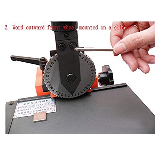 Hengwei New Edition Semi-Automatic Embosser Nameplate Metal Label ...
