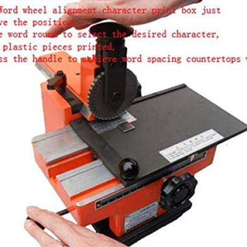Hengwei New Edition Semi-Automatic Embosser Nameplate Metal Label ...