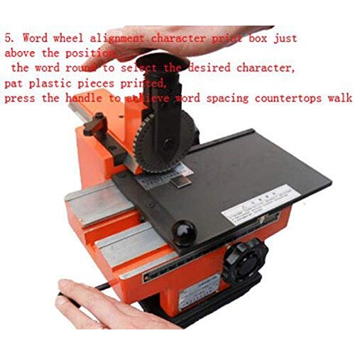 Hengwei New Edition Semi-Automatic Embosser Nameplate Metal Label ...