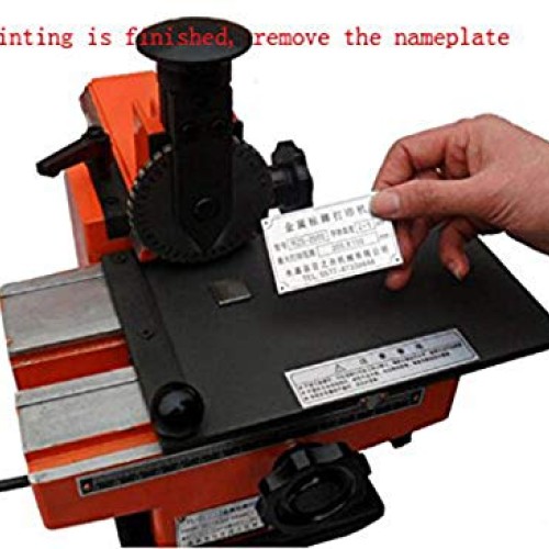 Hengwei New Edition Semi-Automatic Embosser Nameplate Metal Label ...
