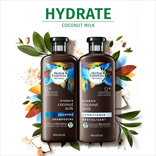 Herbal Essences Conditioner for Color Treated Hair, Coconut Milk B...