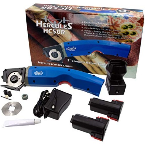 Hercules HC50R Electric Cordless Rotary Shear – Rechargeable, Mult...