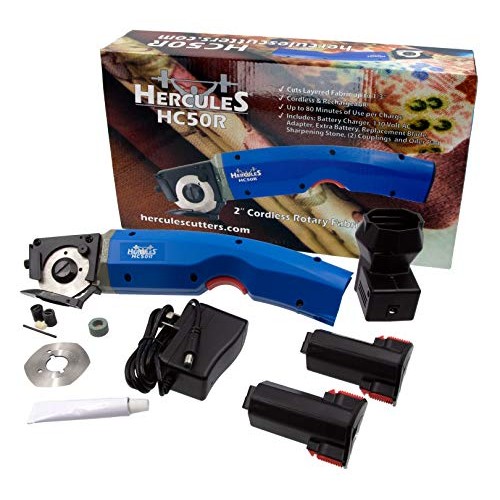 Hercules HC50R Electric Cordless Rotary Shear – Rechargeable, Mult...