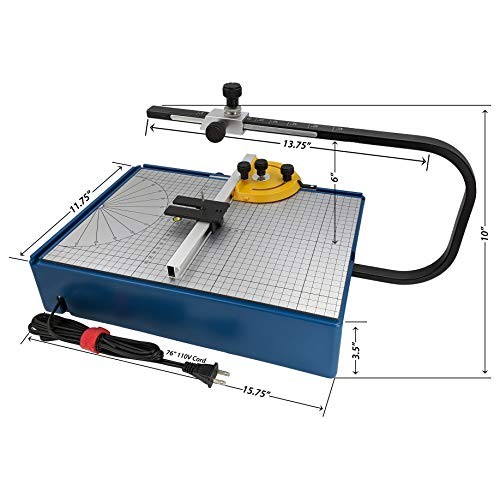 Hercules Hot Wire Foam Cutter Table with Foot Operated Control Ped...