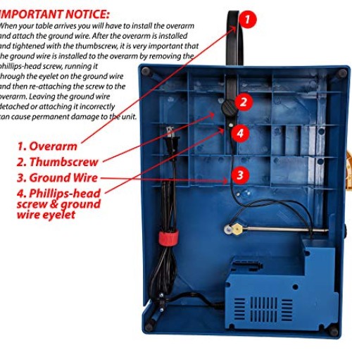 Hercules Hot Wire Foam Cutter Table with Foot Operated Control Ped...