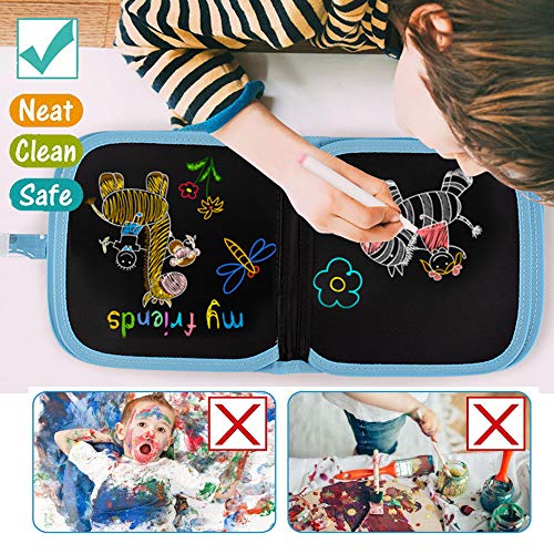 Here Fashion Portable Erasable Drawing Board for Kids, Double Side...