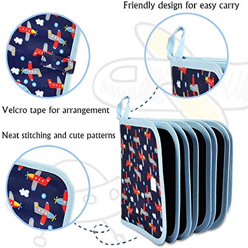 Here Fashion Portable Erasable Drawing Board for Kids, Double Side...