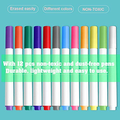 Here Fashion Portable Erasable Drawing Board for Kids, Double Side...