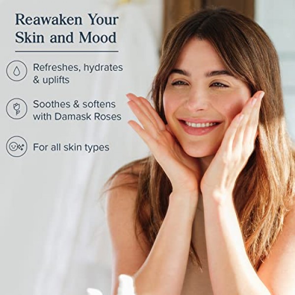 HERITAGE STORE Rosewater Spray | Hydrating Mist for Skin & Hair | ...