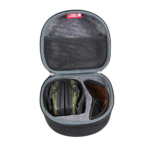 Hermitshell Hard Travel case fits Howard Leight Impact Sport OD El...