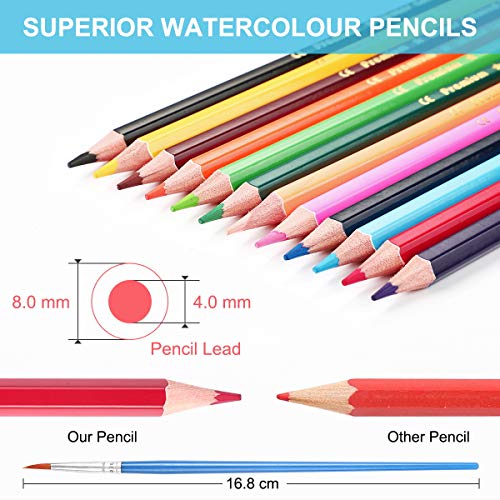 Sketching Pencil Set Drawing Pen Charcoal Sketch Kit Cover Graphit...