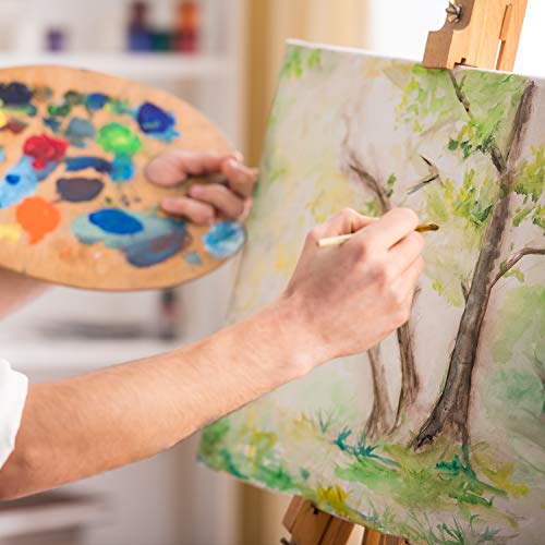 12 Pieces Assorted Size Mini Art Canvas Stretched for Craft Painti...