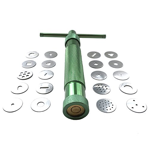 HEVERP Stainless Steel Clay Extruder Sugar Paste Extruder Cake Fon...