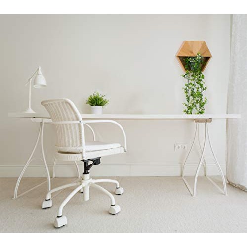 Hexada Premium Wall Mounted Hanging Planter and Geometric Wall Dec...