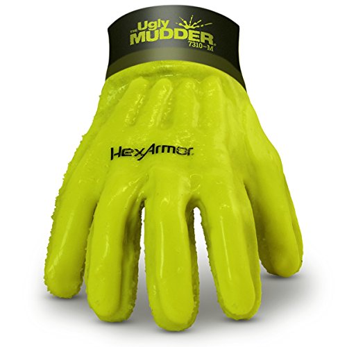 HexArmor Ugly Mudder 7310 PVC Coated Chemical Resistant Work Glove...