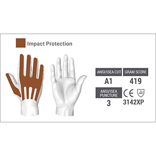 HexArmor Ugly Mudder 7310 PVC Coated Chemical Resistant Work Glove...