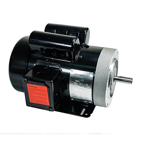 2 HP Electric Motor 56C Frame 5/8 Shaft Single Phase 115/230 Volt...