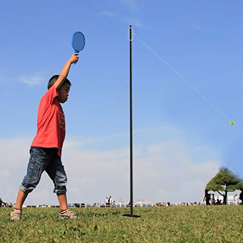 Hey! Play! Rope Ball Tether Swing Game- Complete Set with Pole, 2 ...