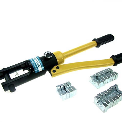 HFS R16 Ton Hydraulic Wire Terminal Crimper Battery Cable Lug Cr...